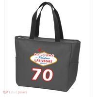 70 Years Old In Vegas 70th Birthday Tote Bag thumb 3