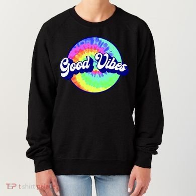 70s Retro Groovy Hippie Good Vibes Women's Sweatshirt