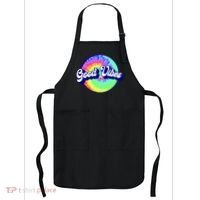 70s Retro Groovy Hippie Good Vibes Apron thumb 0