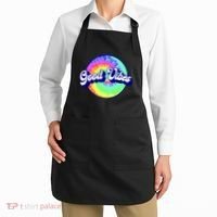 70s Retro Groovy Hippie Good Vibes Apron thumb 2