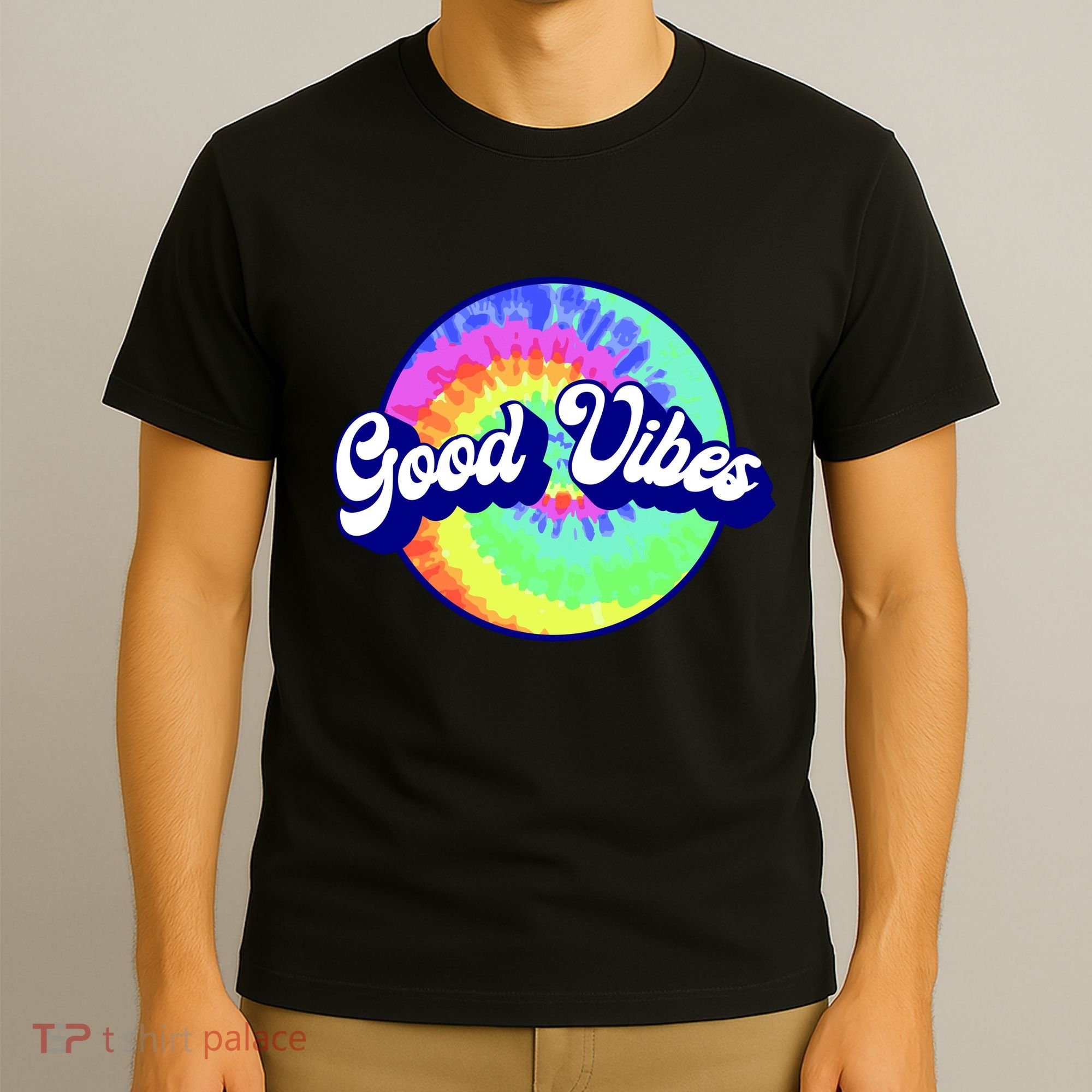 70s Retro Groovy Hippie Good Vibes T-Shirt