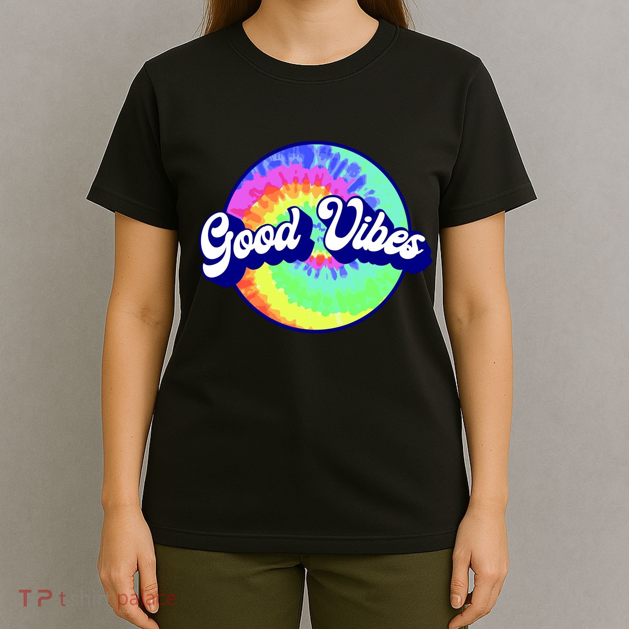 70s Retro Groovy Hippie Good Vibes T-Shirt