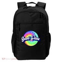 70s Retro Groovy Hippie Good Vibes Backpack thumb 0
