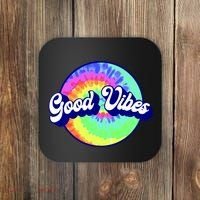 70s Retro Groovy Hippie Good Vibes Coaster thumb 0
