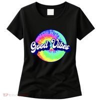 70s Retro Groovy Hippie Good Vibes Women's T-Shirt thumb 0