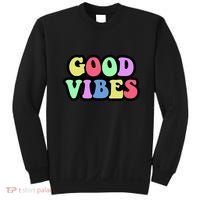 70s Retro Groovy Hippie Good Vibes Bold Sweatshirt thumb 0