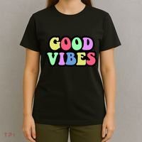 70s Retro Groovy Hippie Good Vibes Bold T-Shirt thumb 4