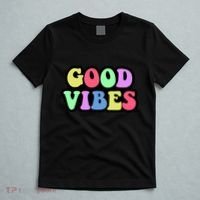 70s Retro Groovy Hippie Good Vibes Bold T-Shirt thumb 5