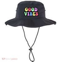 70s Retro Groovy Hippie Good Vibes Bold Bucket Hat thumb 0