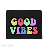 70s Retro Groovy Hippie Good Vibes Bold Mousepad thumb 0