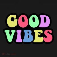 70s Retro Groovy Hippie Good Vibes Bold Ornament thumb 1