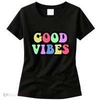 70s Retro Groovy Hippie Good Vibes Bold Women's T-Shirt thumb 0