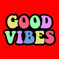 70s Retro Groovy Hippie Good Vibes Bold Santa Hat thumb 1