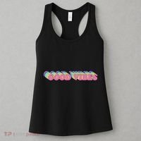 70s Retro Groovy Hippie Good Vibes Repeat Women's Tank Top thumb 3