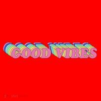 70s Retro Groovy Hippie Good Vibes Repeat Santa Hat thumb 1
