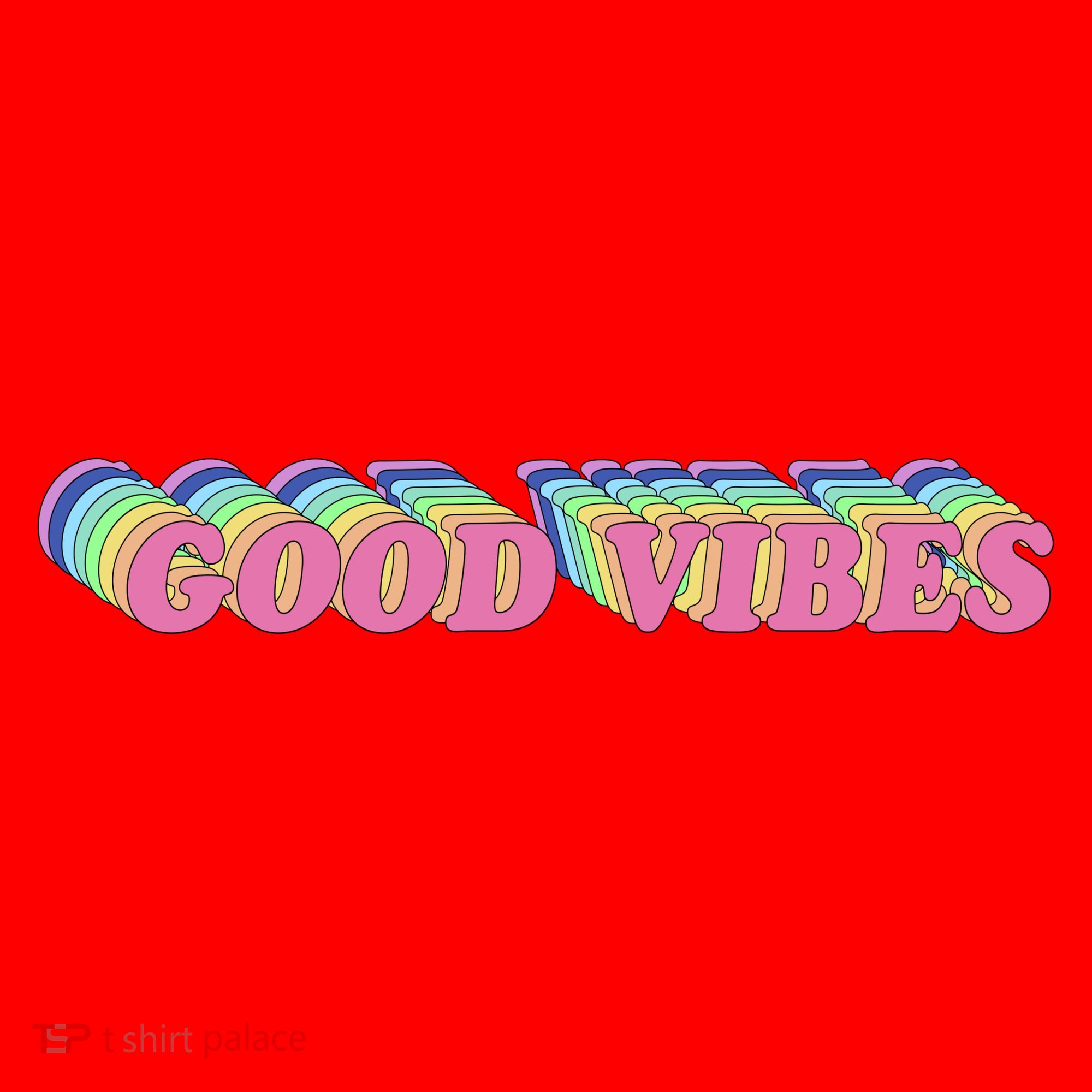 70s Retro Groovy Hippie Good Vibes Repeat Santa Hat
