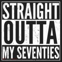 70th Birthday - Straight Outta My Seventies Beanie thumb 2