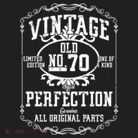 70th Birthday Genuine All Original Parts Women's Sweatshirt thumb 2