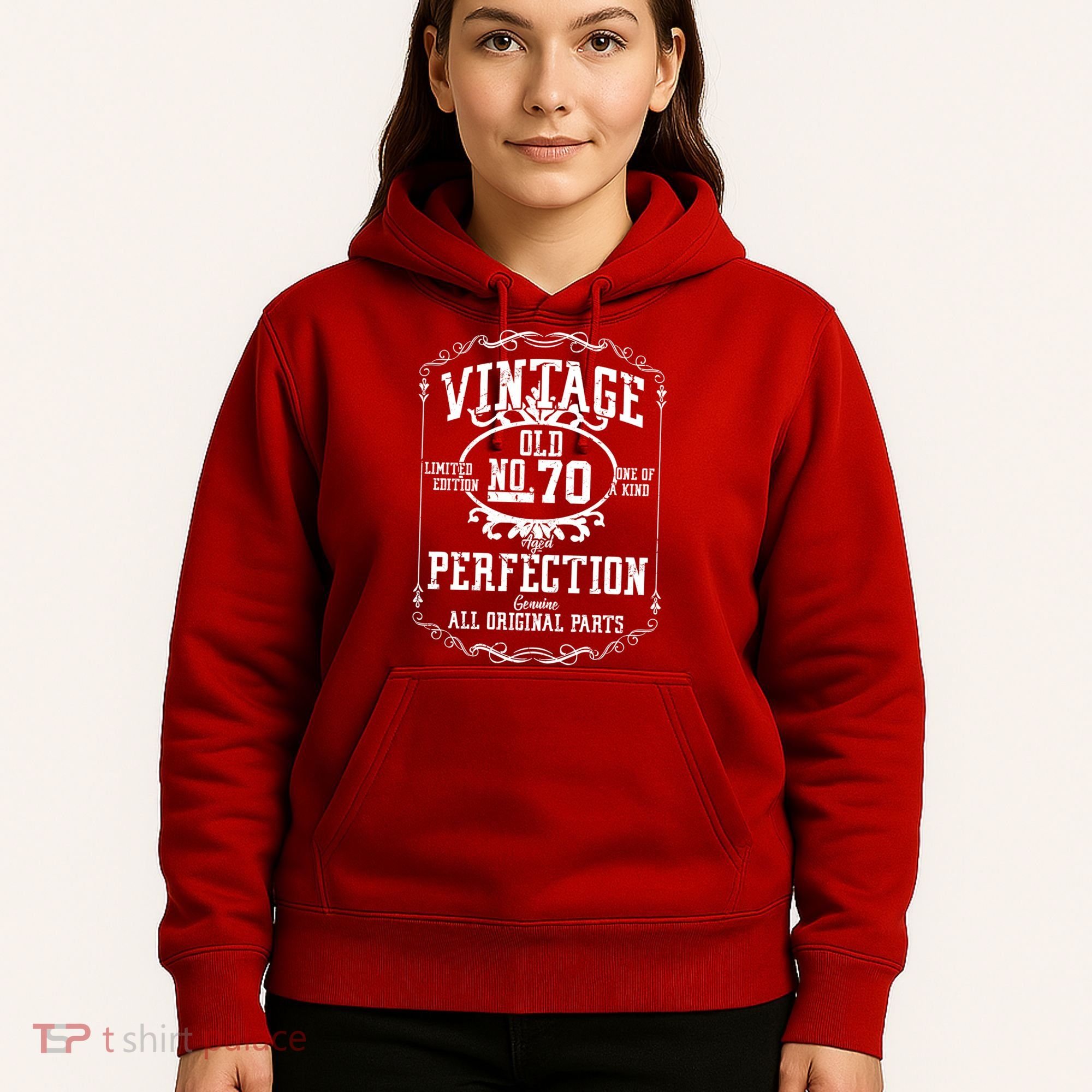 70th Birthday Genuine All Original Parts Hoodie