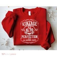 70th Birthday Genuine All Original Parts Sweatshirt thumb 2