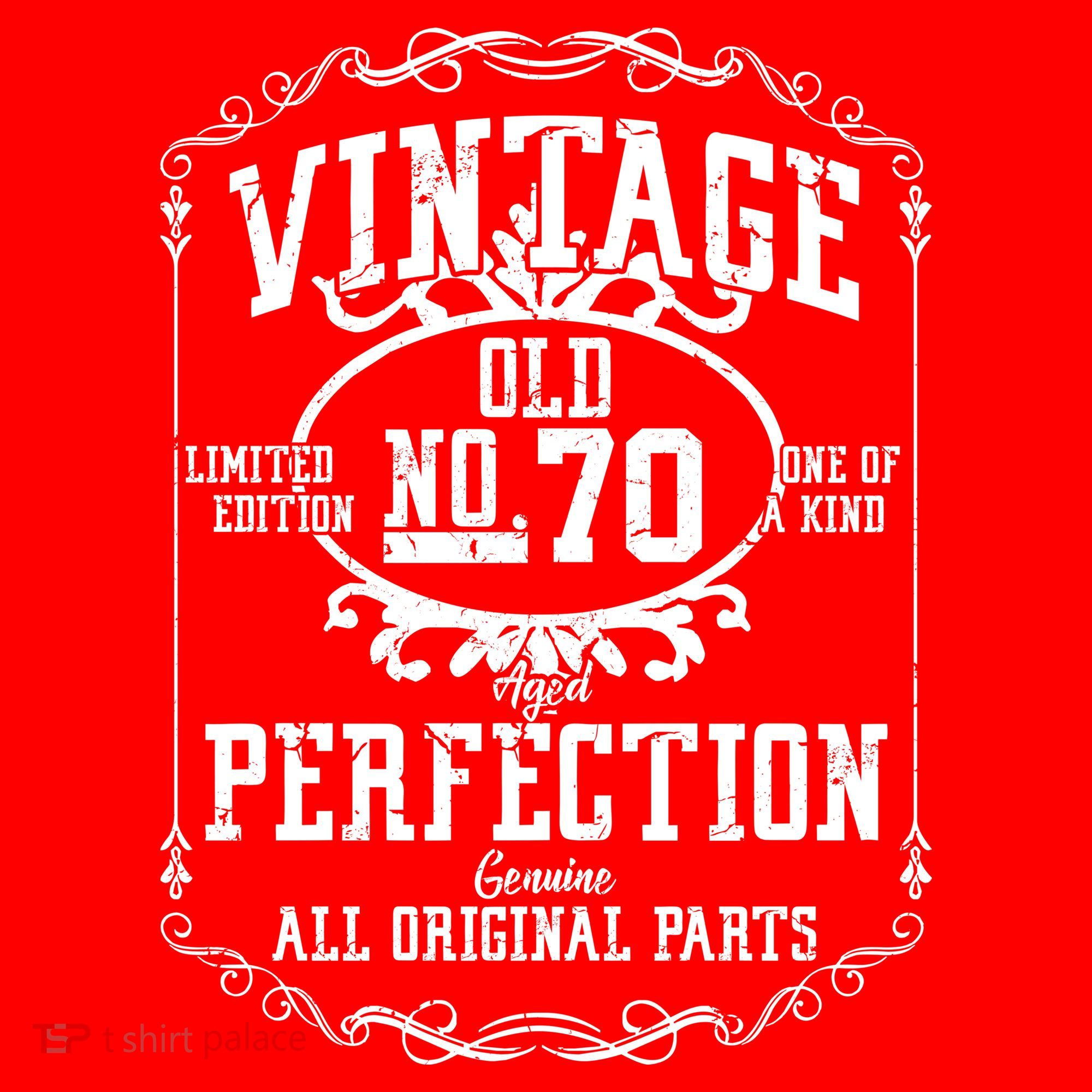70th Birthday Genuine All Original Parts Sweatshirt