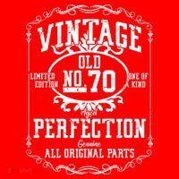 70th Birthday Genuine All Original Parts Visor thumb 3
