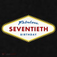 70th Birthday Las Vegas Fabulous Seventieth Ladies PosiCharge Tri-Blend Wicking Tank thumb 2