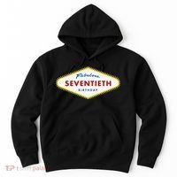 70th Birthday Las Vegas Fabulous Seventieth Hoodie thumb 0