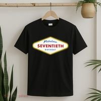 70th Birthday Las Vegas Fabulous Seventieth T-Shirt thumb 2