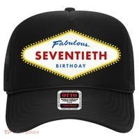 70th Birthday Las Vegas Fabulous Seventieth Hat thumb 0