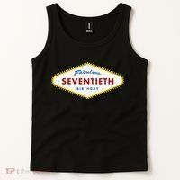 70th Birthday Las Vegas Fabulous Seventieth Tank Top thumb 2