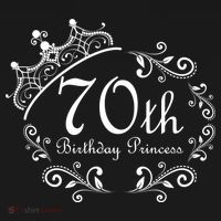 70th Birthday Princess Doggie Tank thumb 4