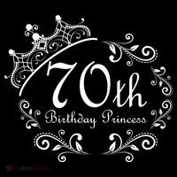 70th Birthday Princess Apron thumb 3