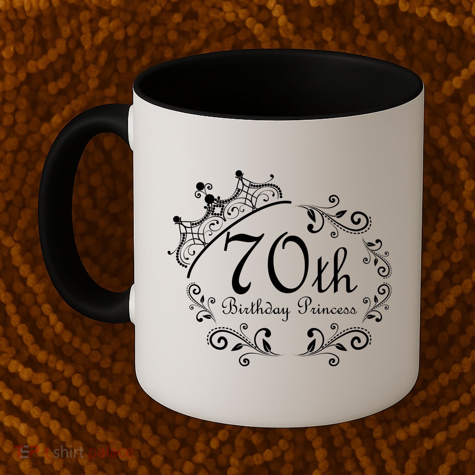 70th Birthday Princess Coffee Mug