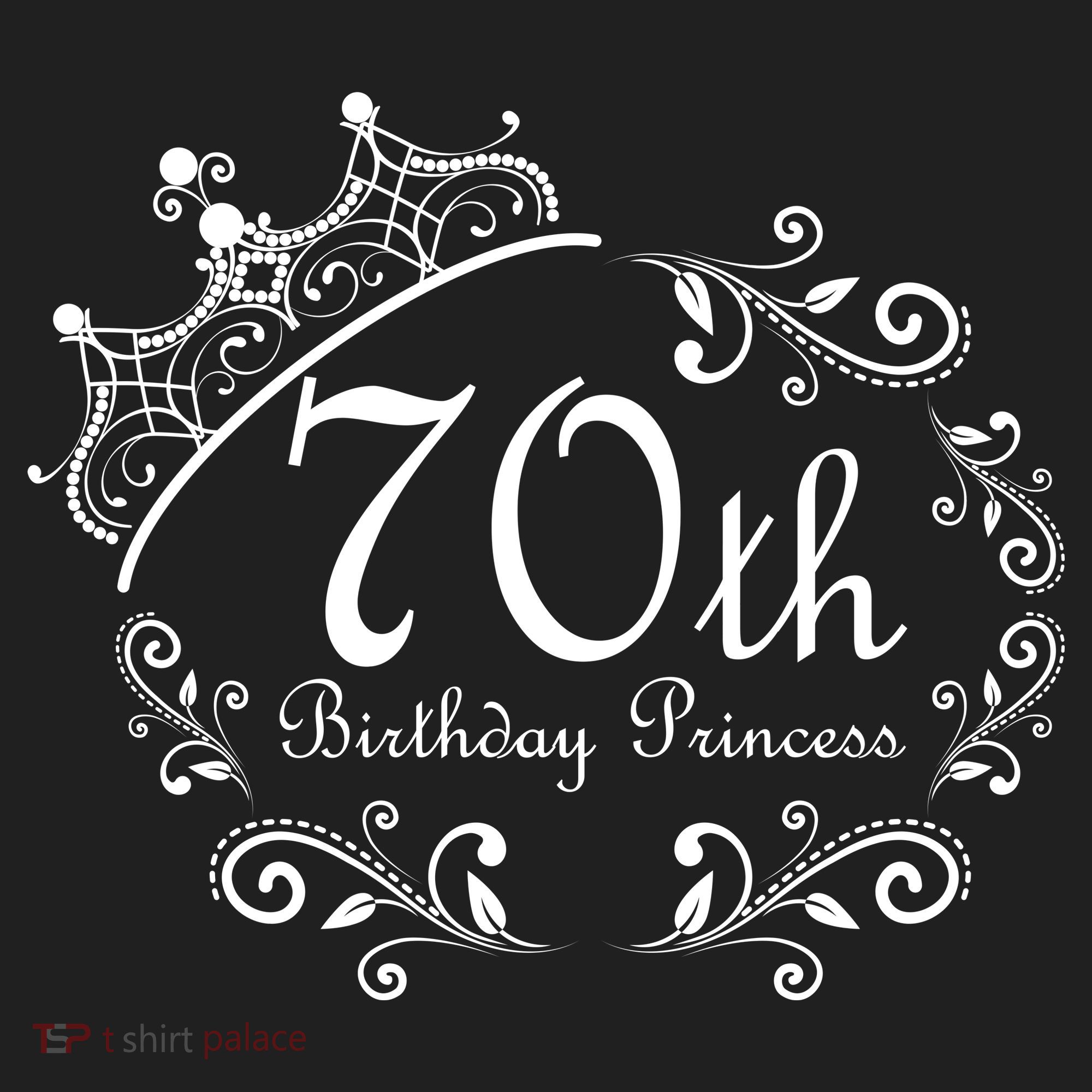 70th Birthday Princess Hat