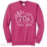70th Birthday Princess Sweatshirt thumb 0