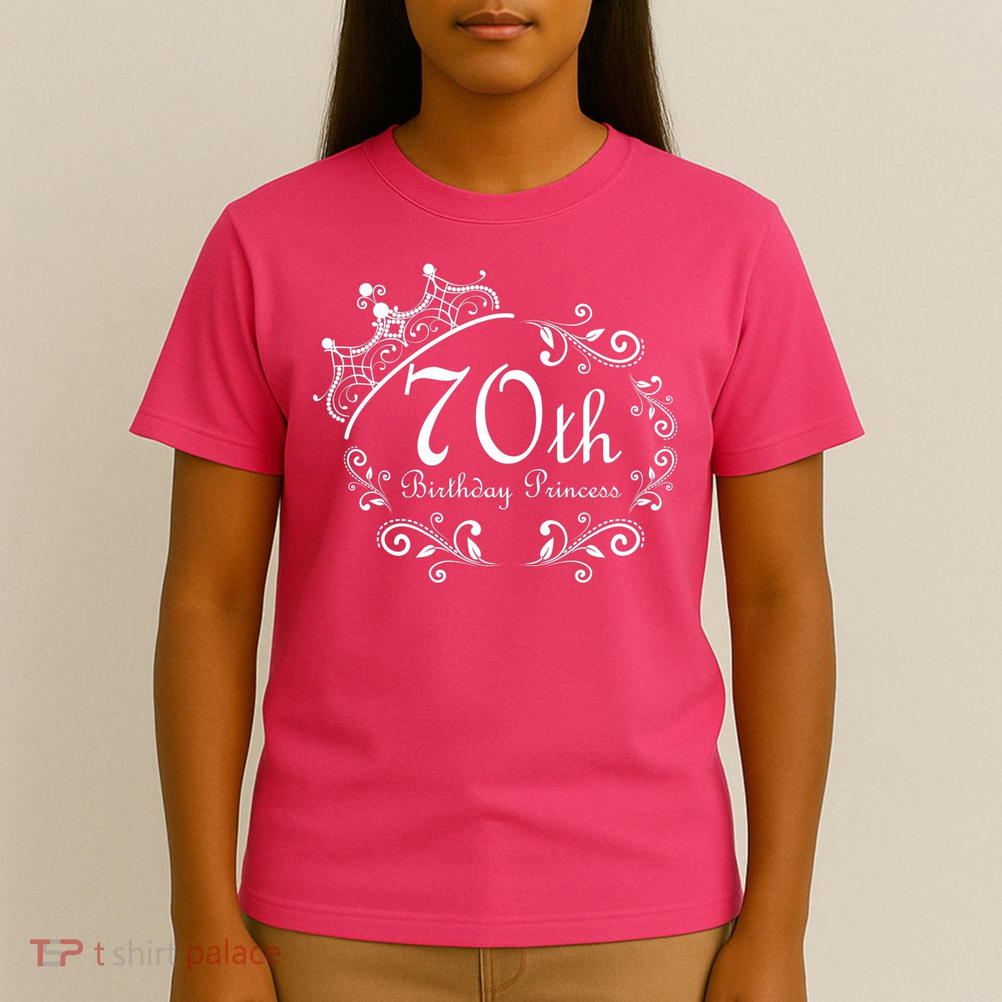 70th Birthday Princess T-Shirt