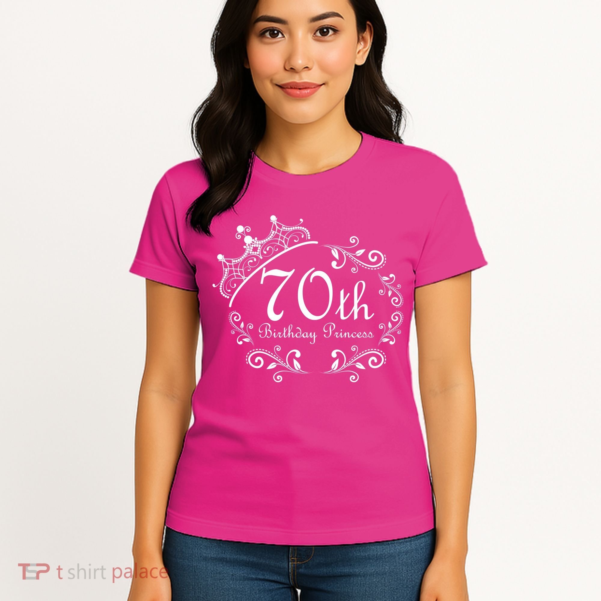70th Birthday Princess Women's T-Shirt