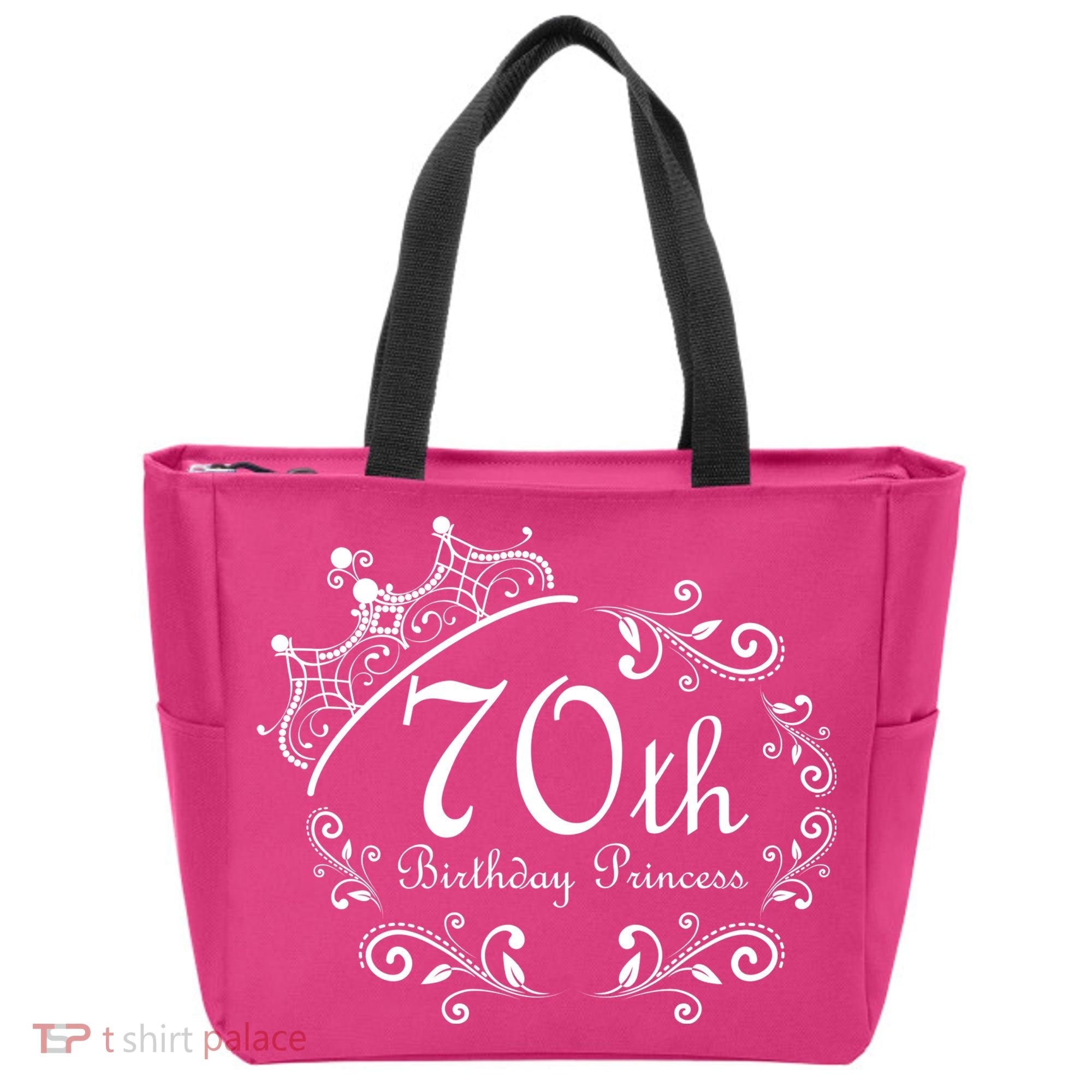 70th Birthday Princess Tote Bag