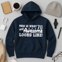 70th Birthday This Is What Awesome Looks Like  Hoodie thumb 3