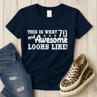 70th Birthday This Is What Awesome Looks Like  Women's T-Shirt thumb 3