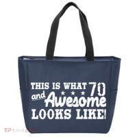 70th Birthday This Is What Awesome Looks Like  Tote Bag thumb 0
