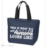 70th Birthday This Is What Awesome Looks Like  Tote Bag thumb 3
