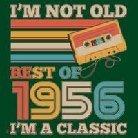 70th 1956 Birthday Retro I'm Not Old I'm A Classic Best Of Cassette Tape  T-Shirt thumb 7