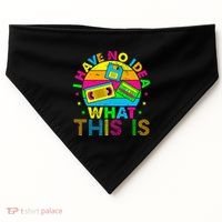 70s 80s 90s Outfit I Have No Idea USA-Made Doggie Bandana thumb 0