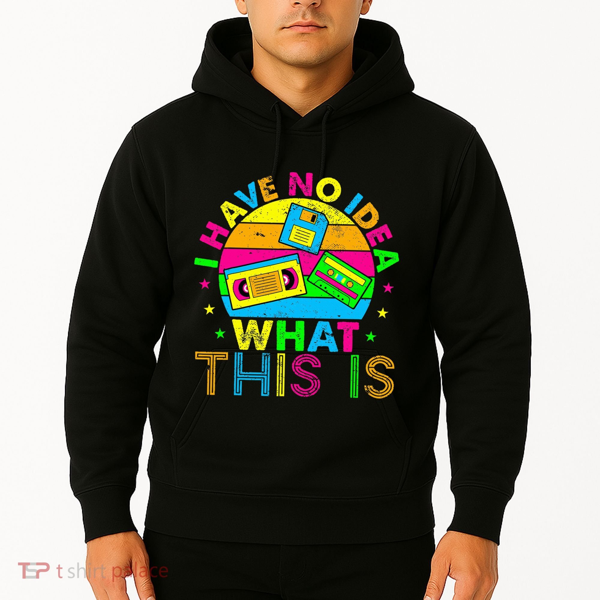 70s 80s 90s Outfit I Have No Idea Hoodie
