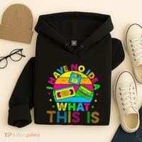 70s 80s 90s Outfit I Have No Idea Hoodie thumb 4