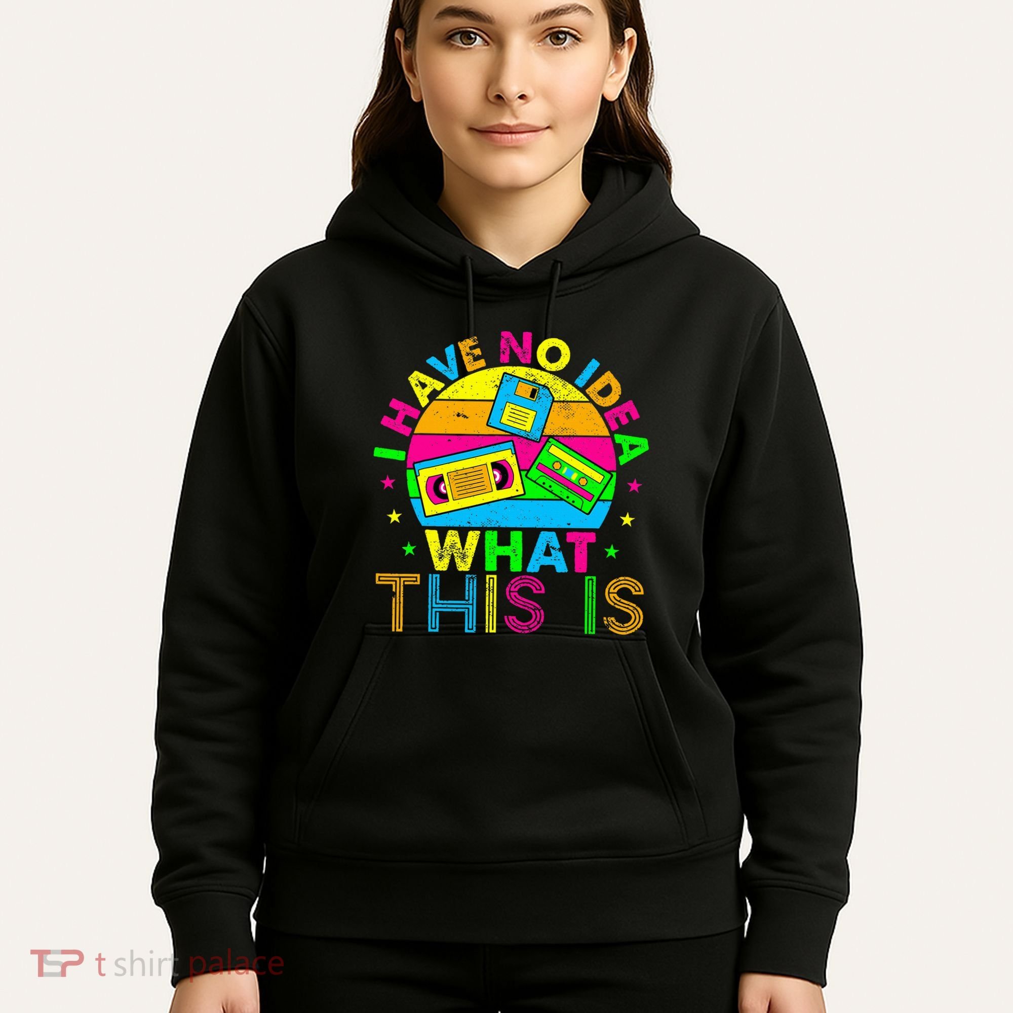 70s 80s 90s Outfit I Have No Idea Hoodie