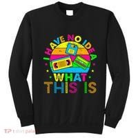 70s 80s 90s Outfit I Have No Idea Sweatshirt thumb 0