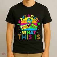 70s 80s 90s Outfit I Have No Idea T-Shirt thumb 3